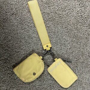 Lululemon Dual Pouch Wristlet
